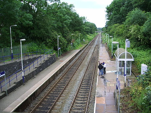 Pleasington railway station